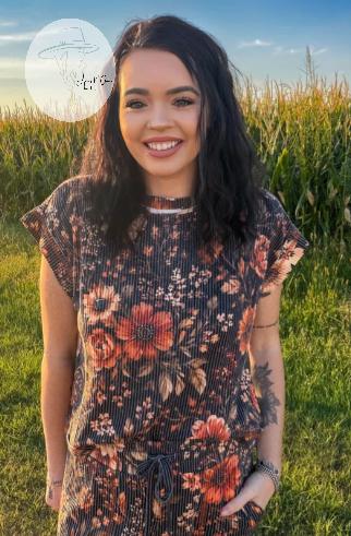 Amber Blossom Top