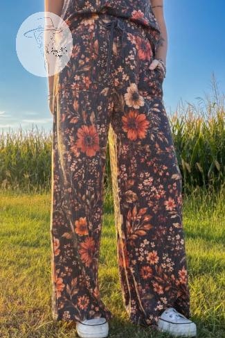 Amber Blossom Pants