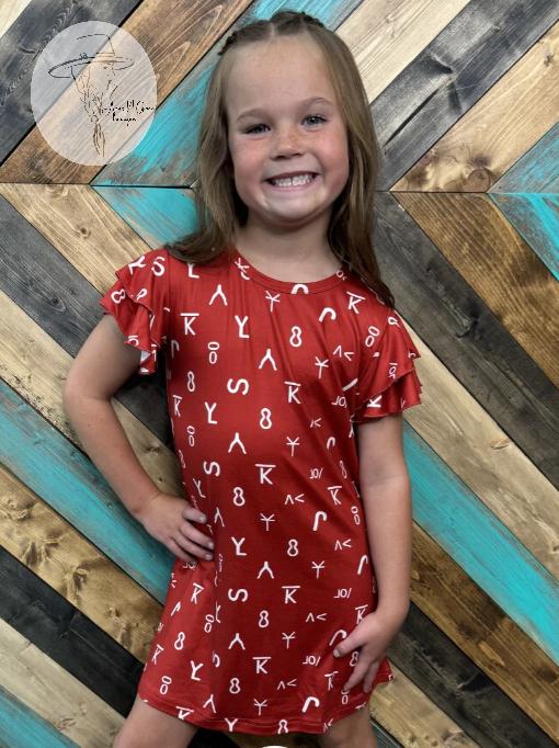 Mini Ranch Stamped Dress